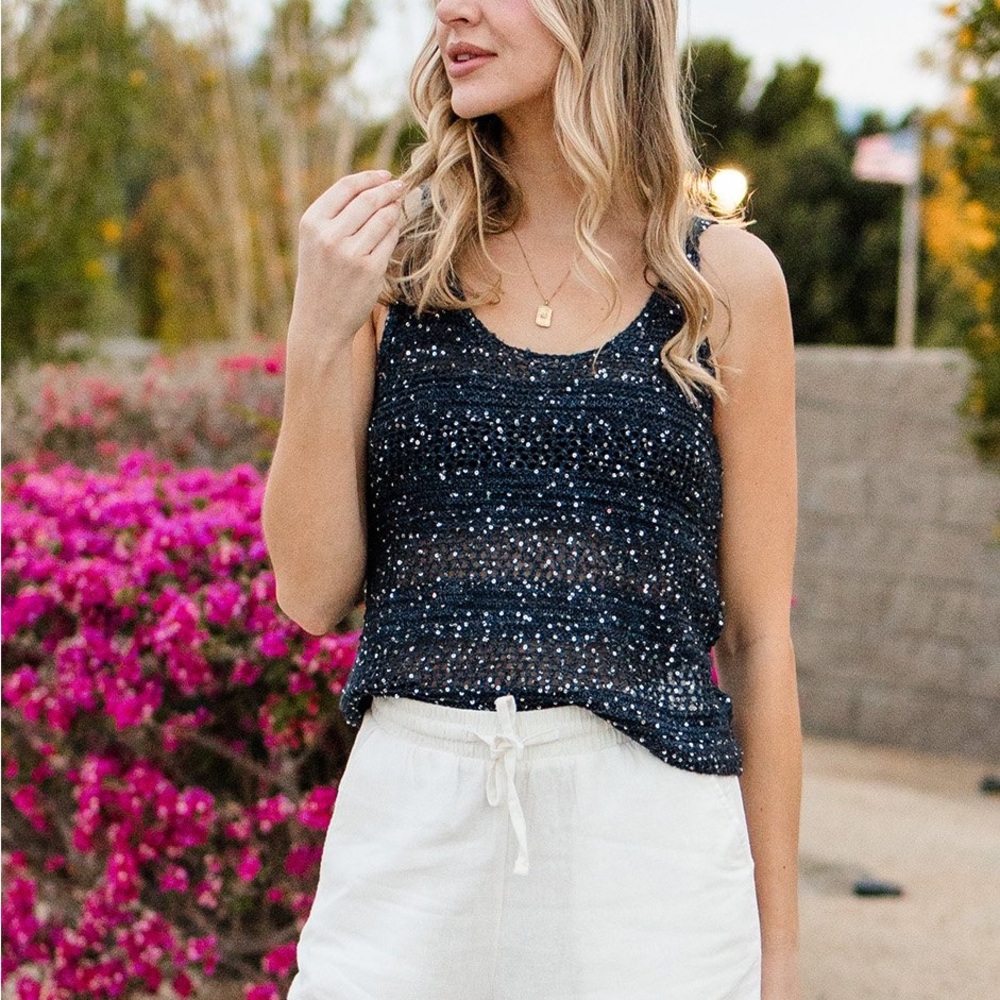 Brand new size large sparkly shirt